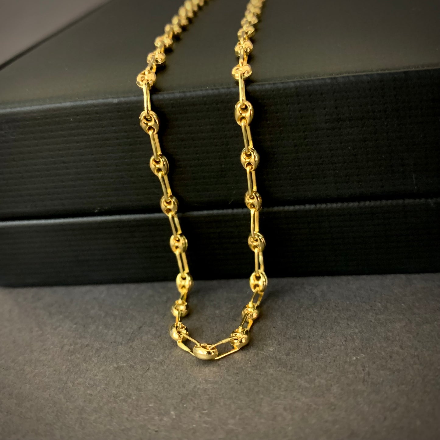 Cadena Gc 5.52gr / 50cm / 3mm Oro Amarillo L720 18K