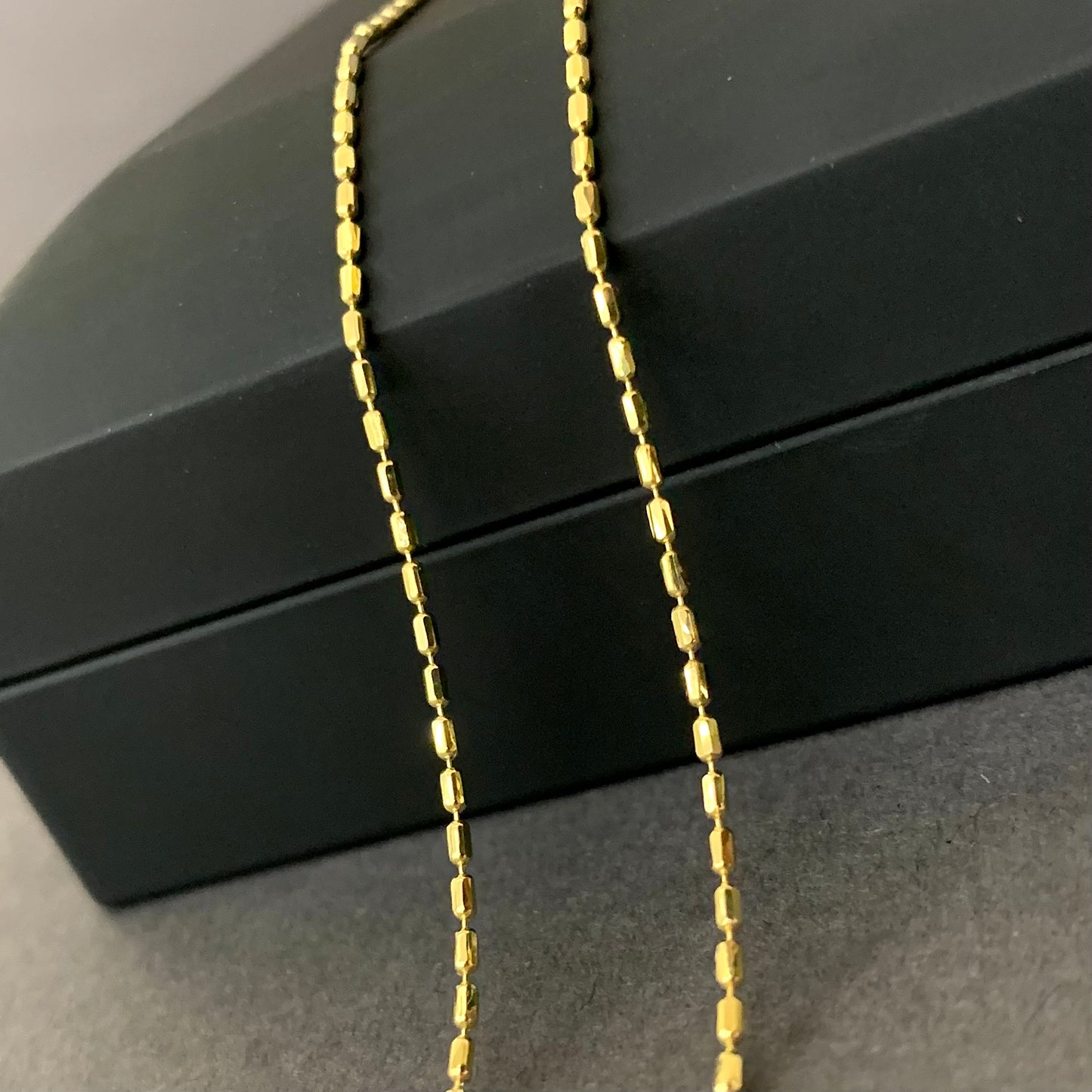 Cadena Canutillo 2.68gr / 60cm / 1.02mm Oro Amarillo L750 +3 18K