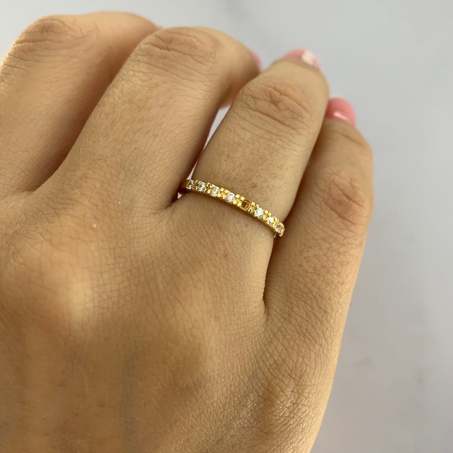 Anillo Circones 1.57Gr / T5 1/4 / 1.8Mm Oro Amarillo L720 18K