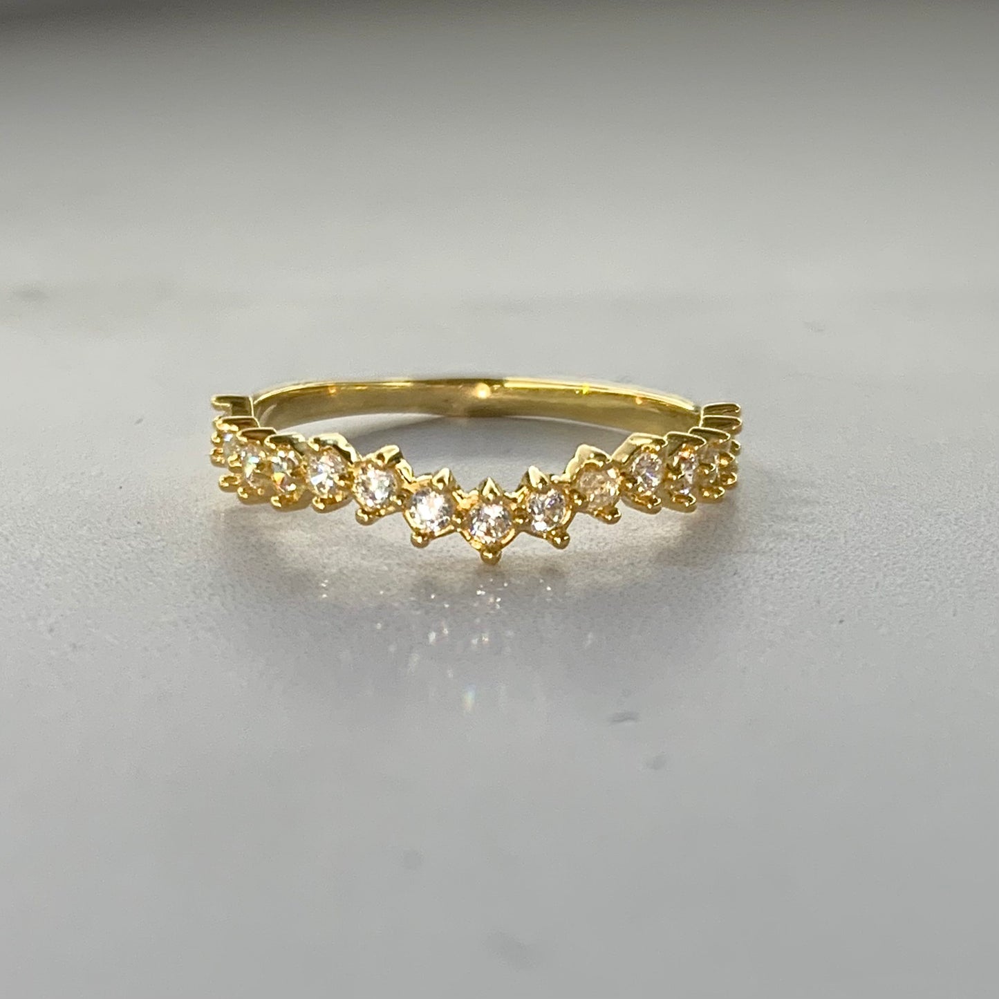 Anillo Zigzag Circones 1.17Gr / T6 3/4 / 1.6Mm Oro Amarillo L720 18K