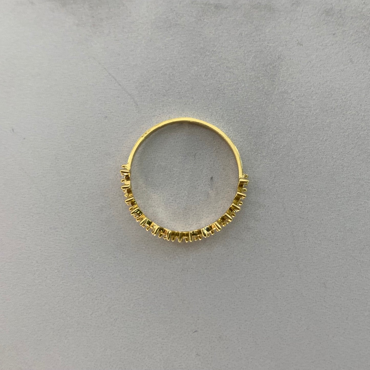Anillo Zigzag Circones 1.17Gr / T6 3/4 / 1.6Mm Oro Amarillo L720 18K