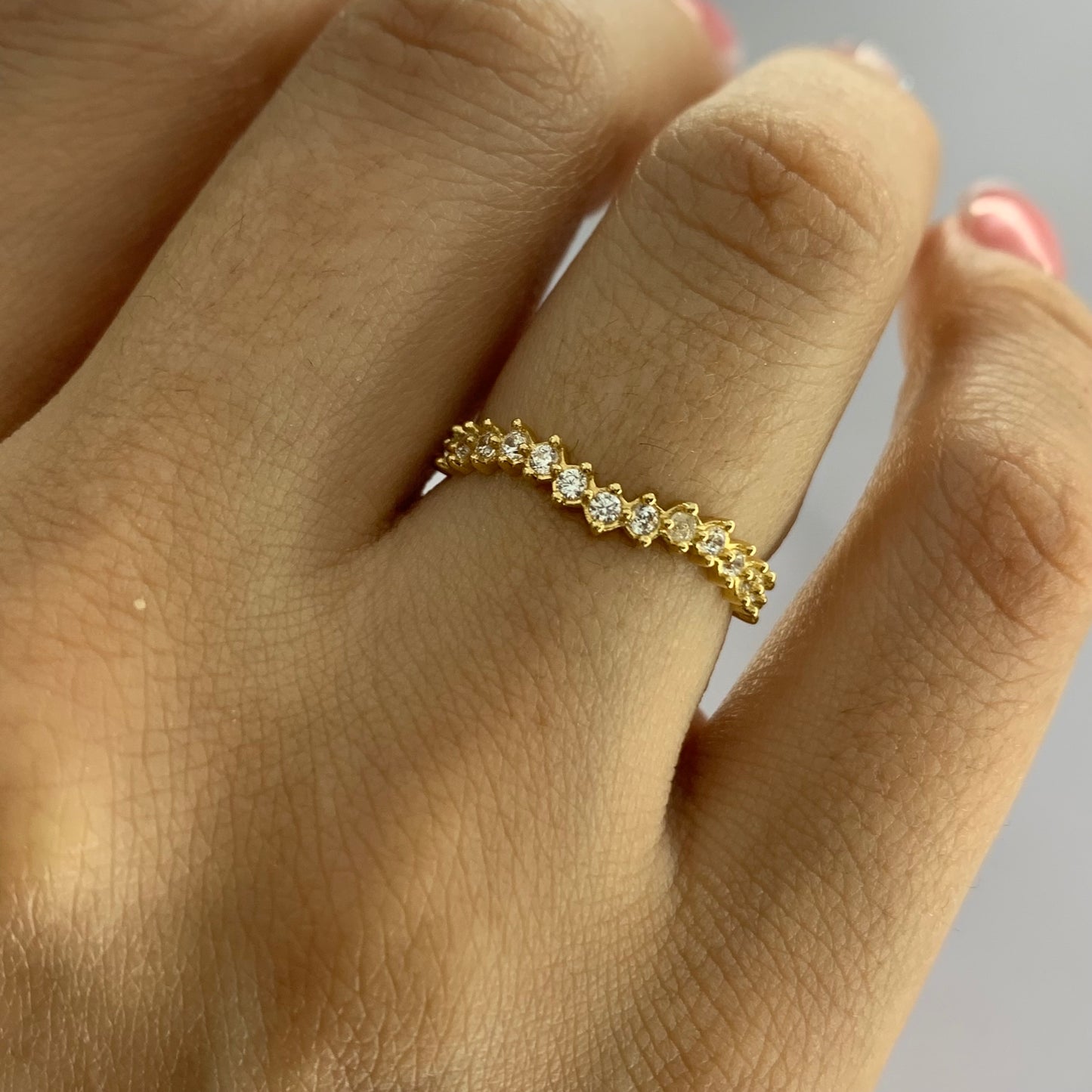 Anillo Zigzag Circones 1.17Gr / T6 3/4 / 1.6Mm Oro Amarillo L720 18K