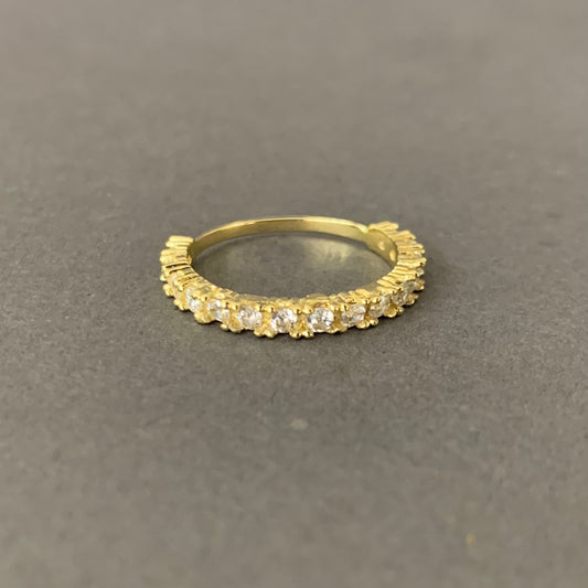 Anillo Recto Circones 1.87gr / T6 / 2.9mm Oro Amarillo L720 18K