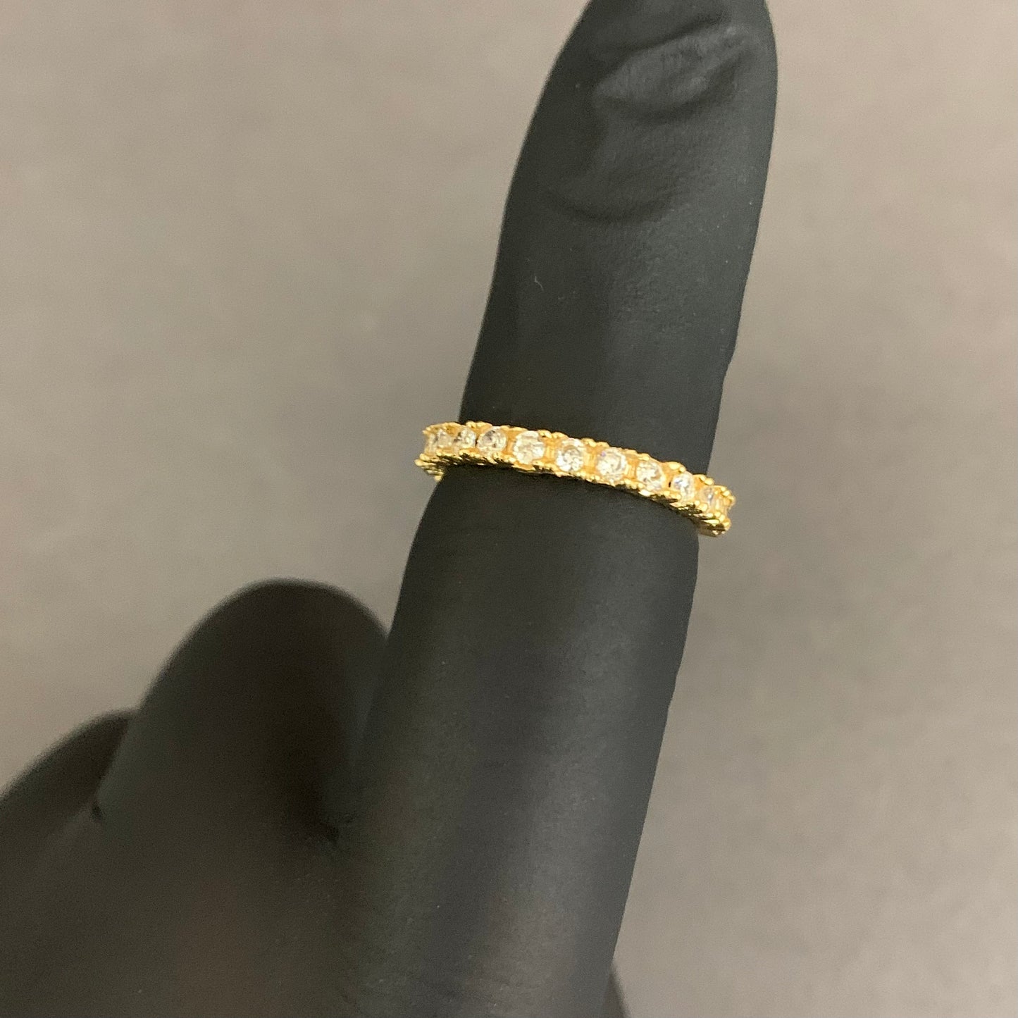 Anillo Recto Circones 1.87gr / T6 / 2.9mm Oro Amarillo L720 18K