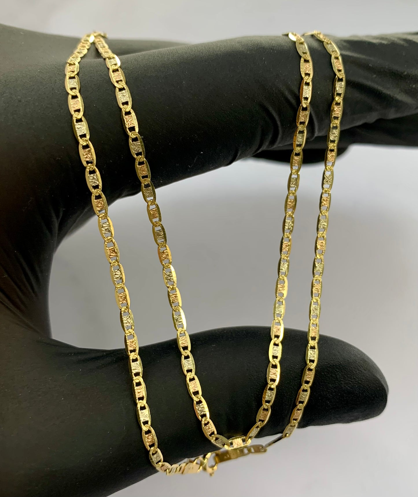 Cadena Plana 3.33Gr / 45Cm / 2Mm Tres Oros L750 +3 18K