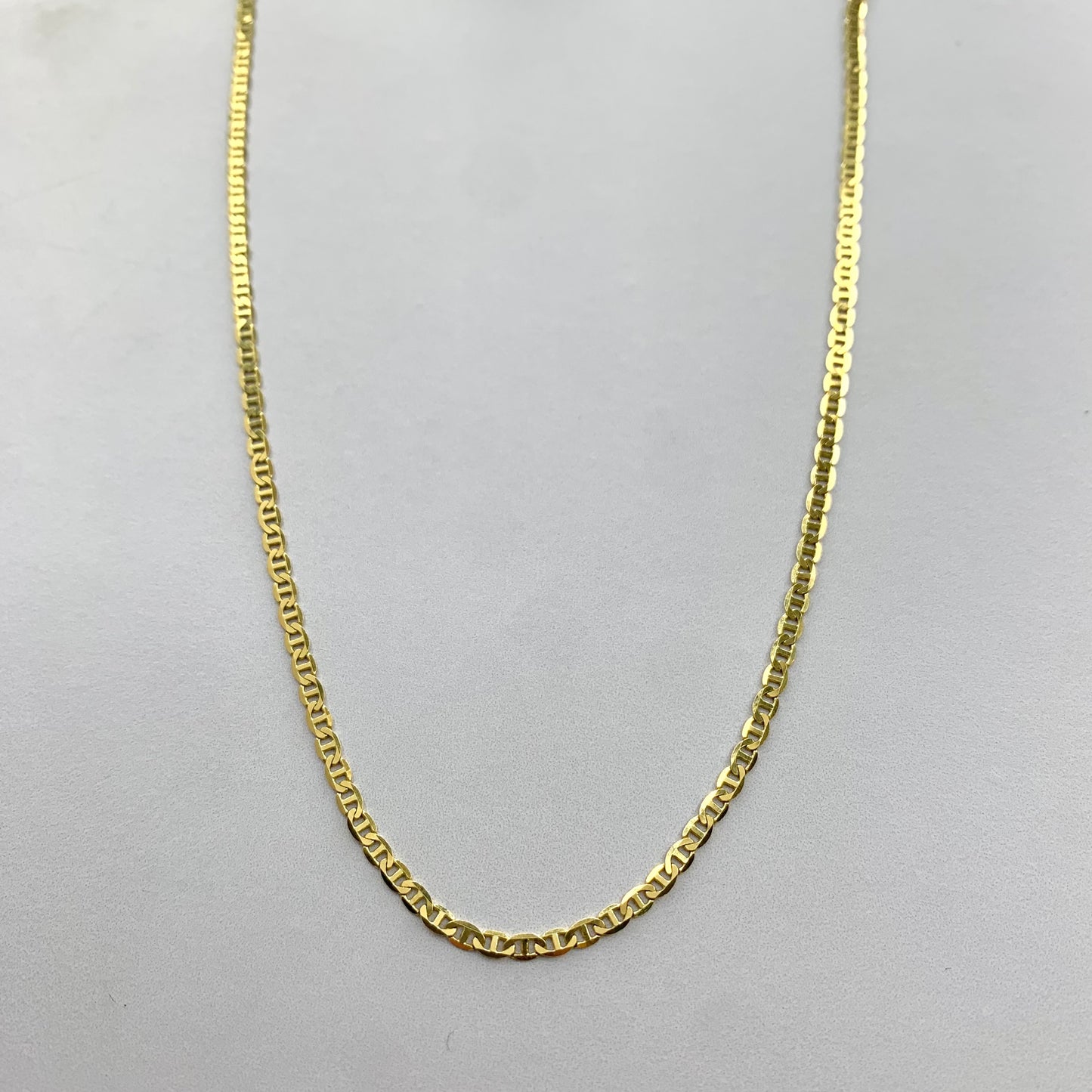 Cadena Escalera 4.69Gr / 45Cm / 2.4Mm Oro Amarillo L750 +3 18K