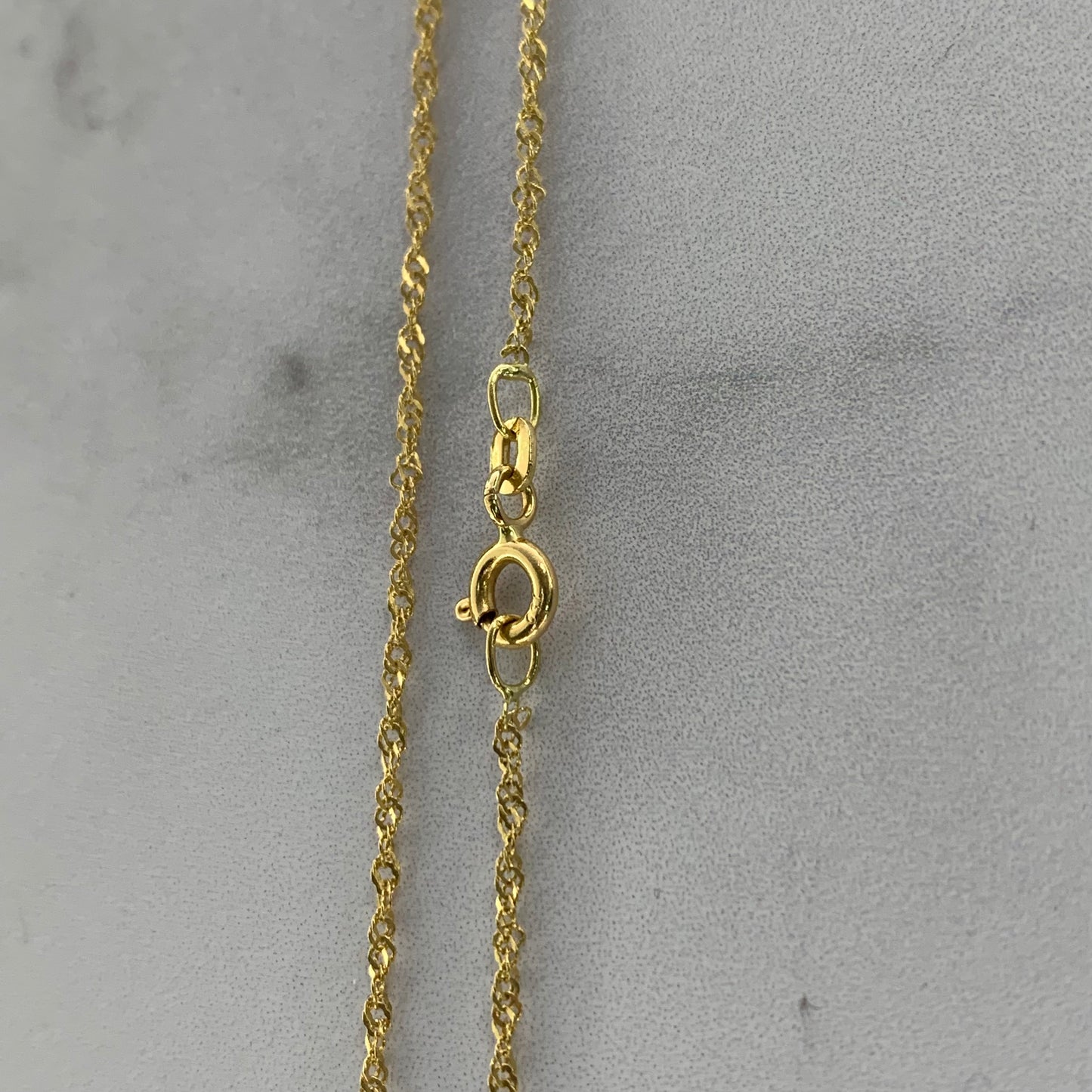 Cadena Singapur 1.76Gr / 60Cm / 1.3Mm Oro Amarillo L750 +3 18K