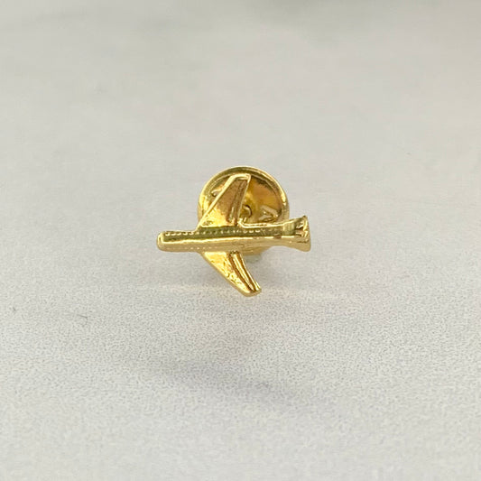 Topos Unidad Avion 0.24Gr / 8.8Mm Oro Amarillo L720 18K