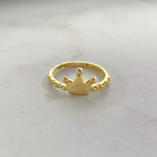 Anillo Corona Lisa 1.66Gr / T5 3/4 / 1.6Mm Oro Amarillo L720 18K