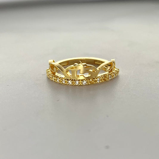 Anillo 15S Casting 3.04Gr / T6 3/4 / 2Mm Oro Amarillo L720 18K