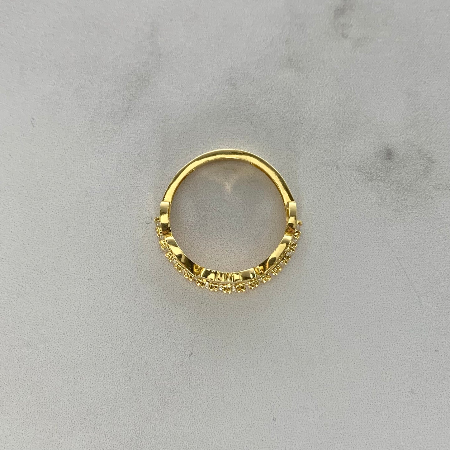 Anillo 15S Casting 3.04Gr / T6 3/4 / 2Mm Oro Amarillo L720 18K