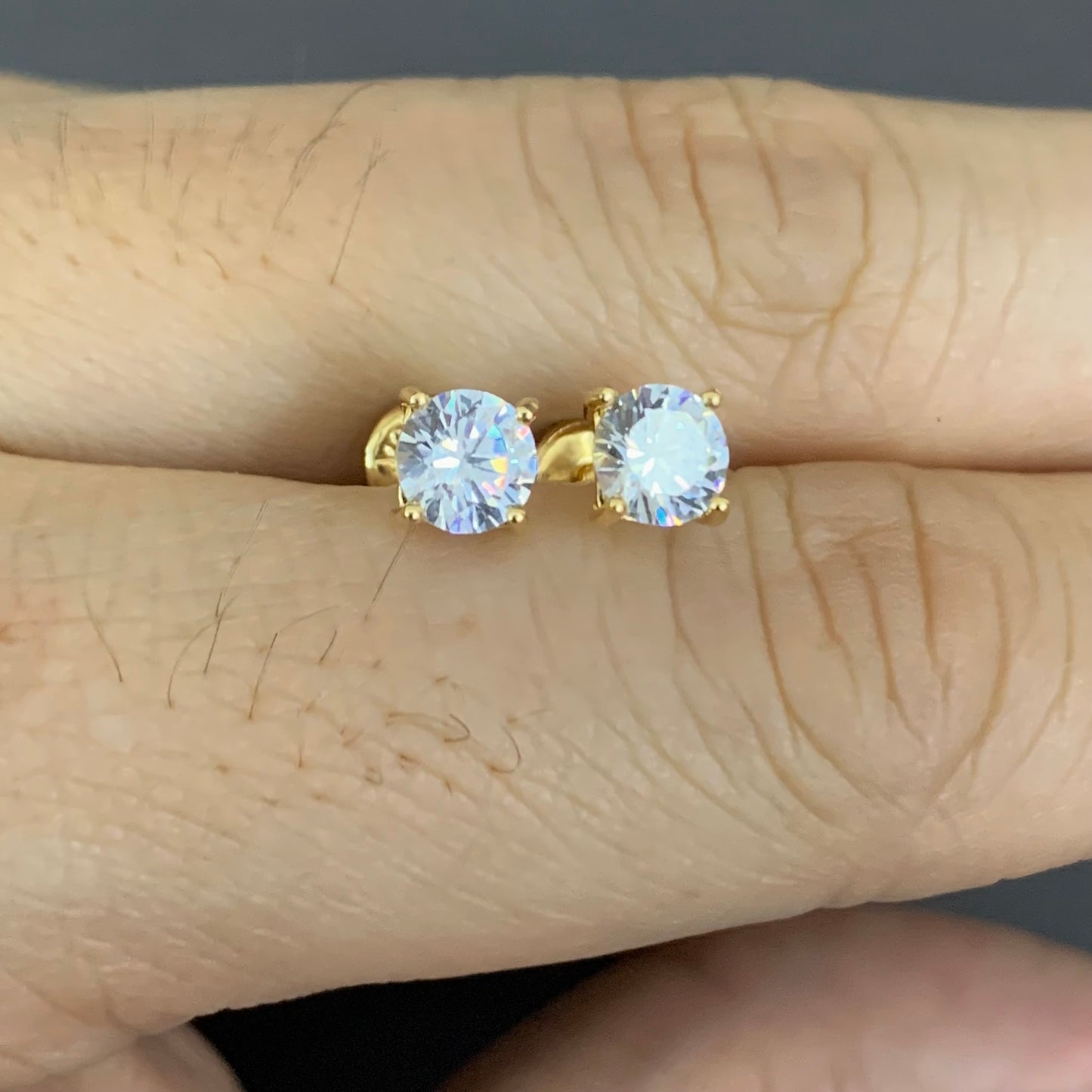 Topos Circon Blanco 1.53Gr / 5.5Mm Oro Amarillo L720 18K