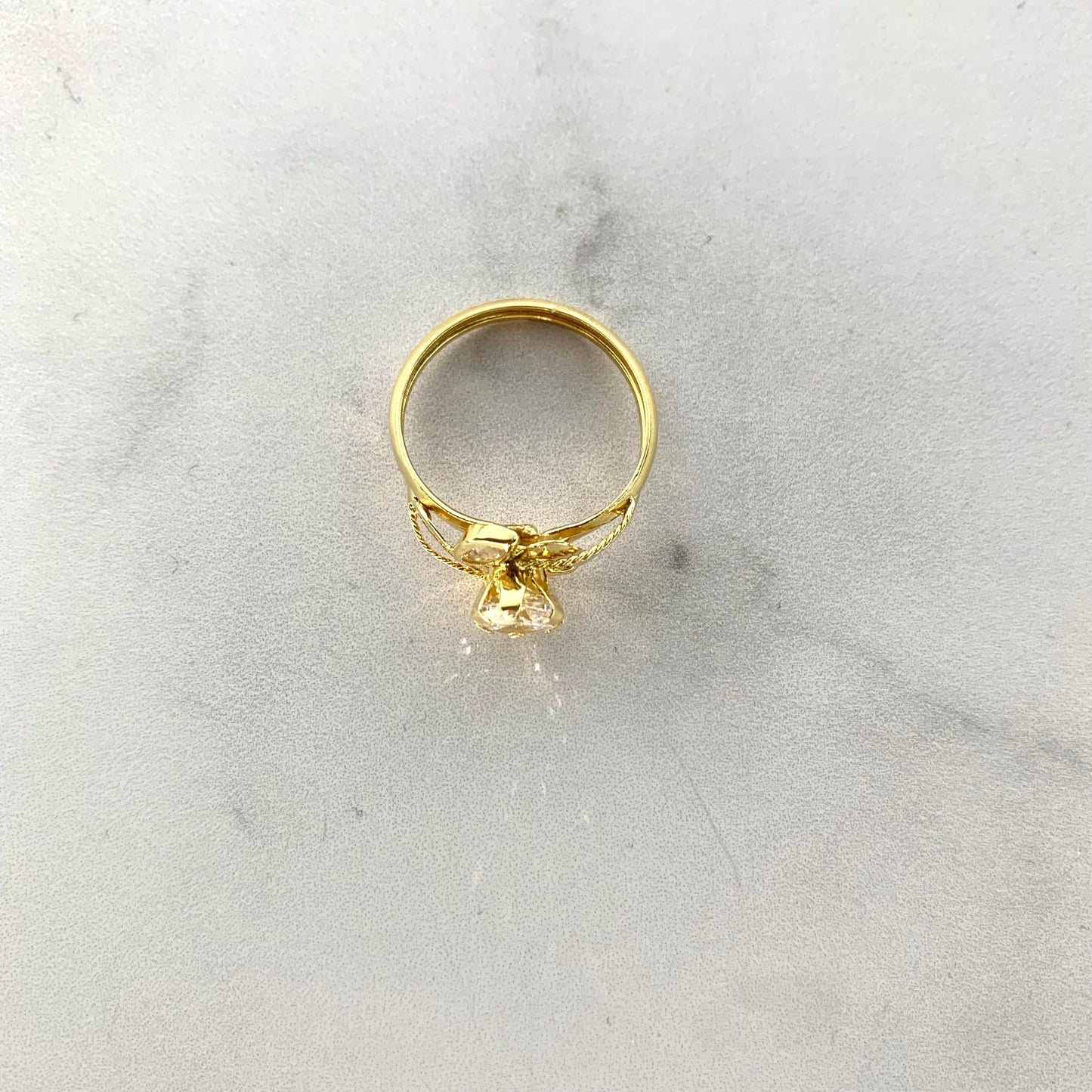 Anillo Solitario 1.48Gr / T6 1/4 / 2.8Mm Oro Amarillo L720 18K