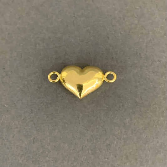 Herraje Corazon 0.61Gr / 9.7Mm Oro Amarillo L720 18K