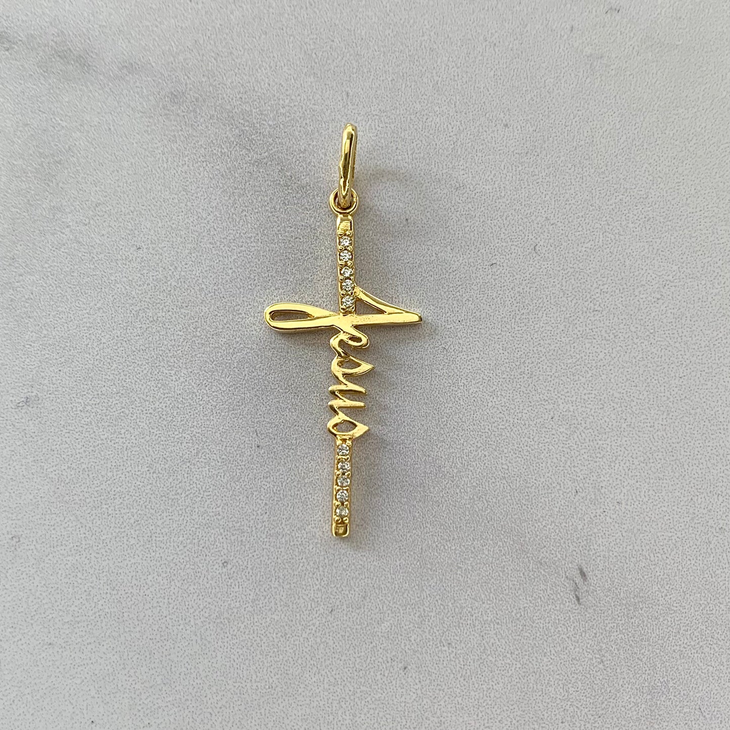 Dije Jesus 1.36Gr / 34.6Mm Oro Amarillo L720 18K