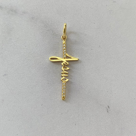 Dije Jesus 1.36Gr / 34.6Mm Oro Amarillo L720 18K