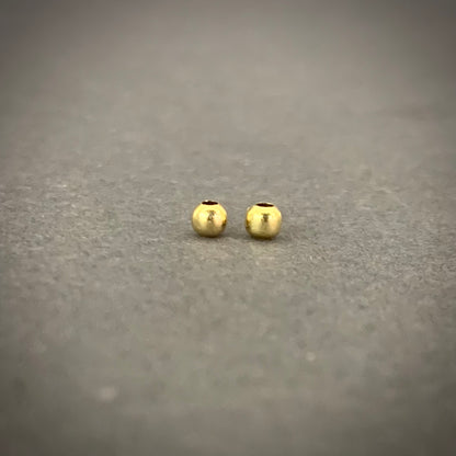 Bola 3mm Lisa 0.04gr / Oro Amarillo L720 18K