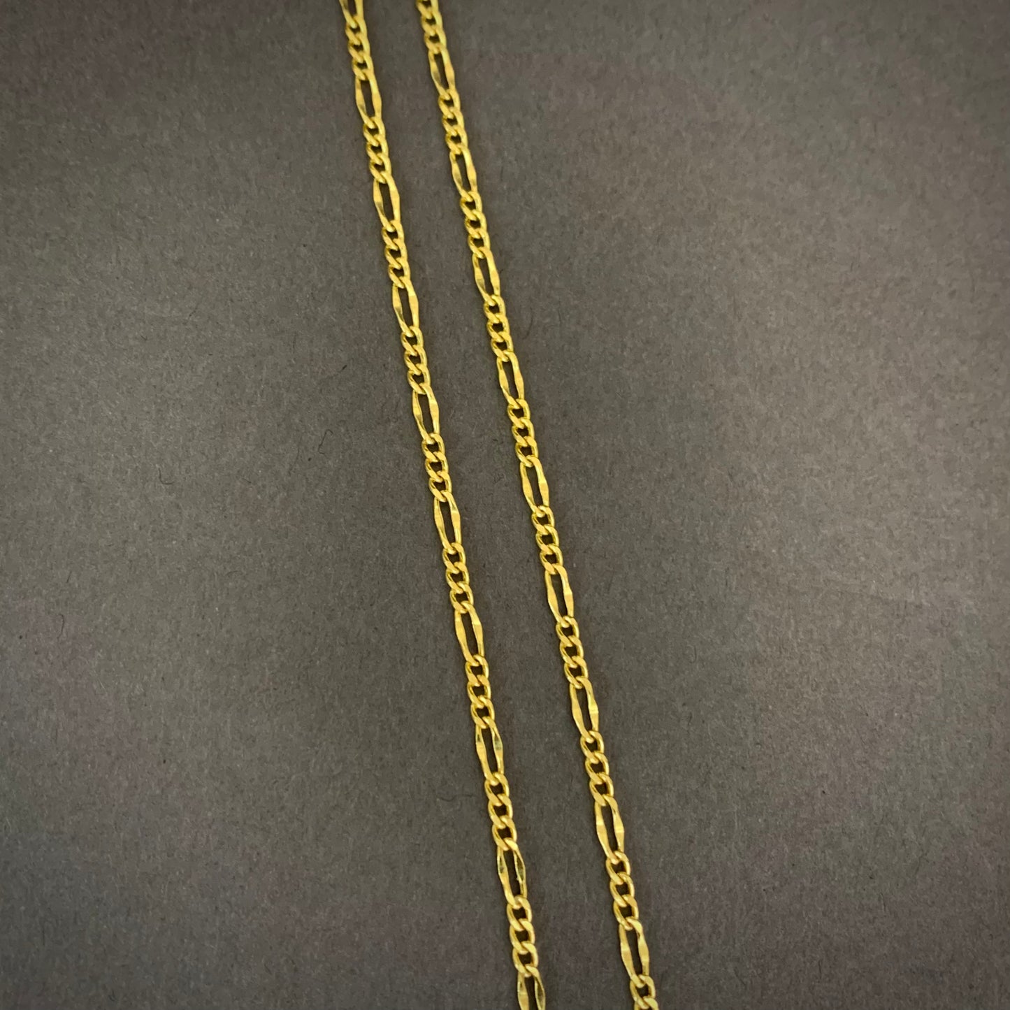 Cadena 3x1 2.7gr / 45cm / 2.4mm Oro Amarillo L750 +0 18K
