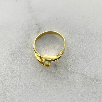 Anillo Solitario 2.65Gr / T6 1/4 / 2.7Mm Oro Amarillo L720 18K