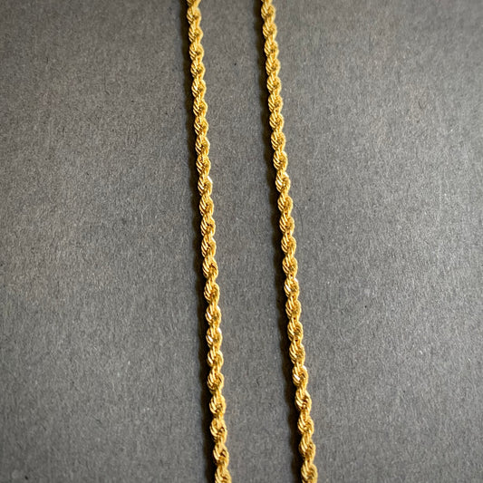 Cadena Lazo 2.06gr / 60cm / 1.75mm Oro Amarillo L750 +2 18K