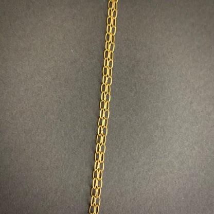 Pulso Chino 2.52gr / 21cm / 3.12mm Oro Amarillo L750 +1 18K
