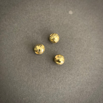 Bola 6mm Diamantada 0.2gr / Oro Amarillo L720 18K