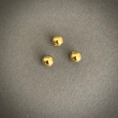 Bola 5mm Lisa 0.15gr / Oro Amarillo L720 18K