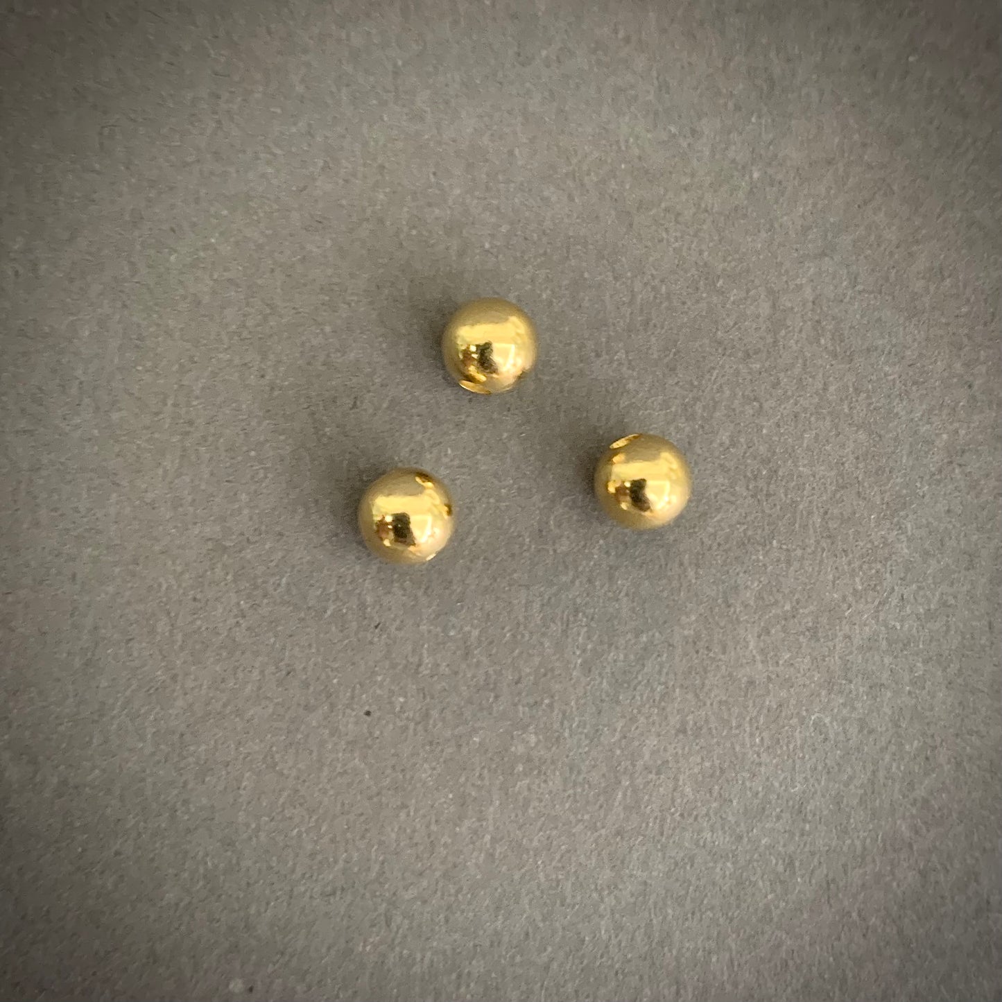 Bola 4mm Lisa 0.08gr / Oro Amarillo L720 18K