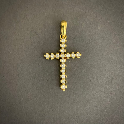 Dije Cruz Circones 1.67gr / 2.9cm / Oro Amarillo L720 18K