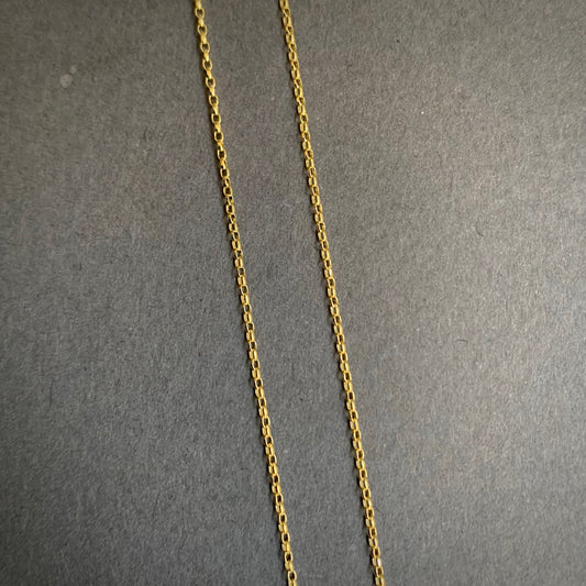 Cadena Rolon 1.8gr / 50cm / 0.96mm Oro Amarillo L750 +1 18K