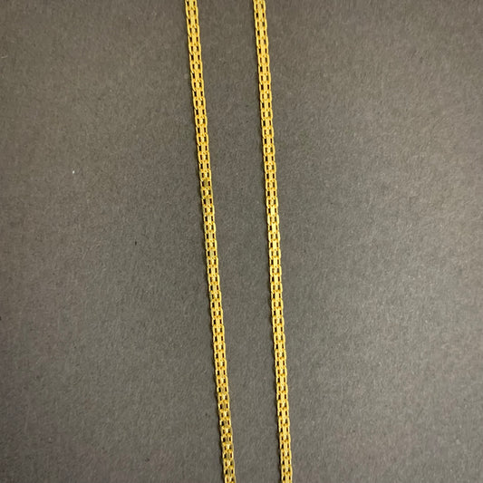 Cadena China 3.13gr / 45cm / 1.65mm Oro Amarillo L750 +1 18K