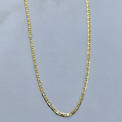 Cadena Plana 3.33Gr / 45Cm / 2Mm Tres Oros L750 +3 18K