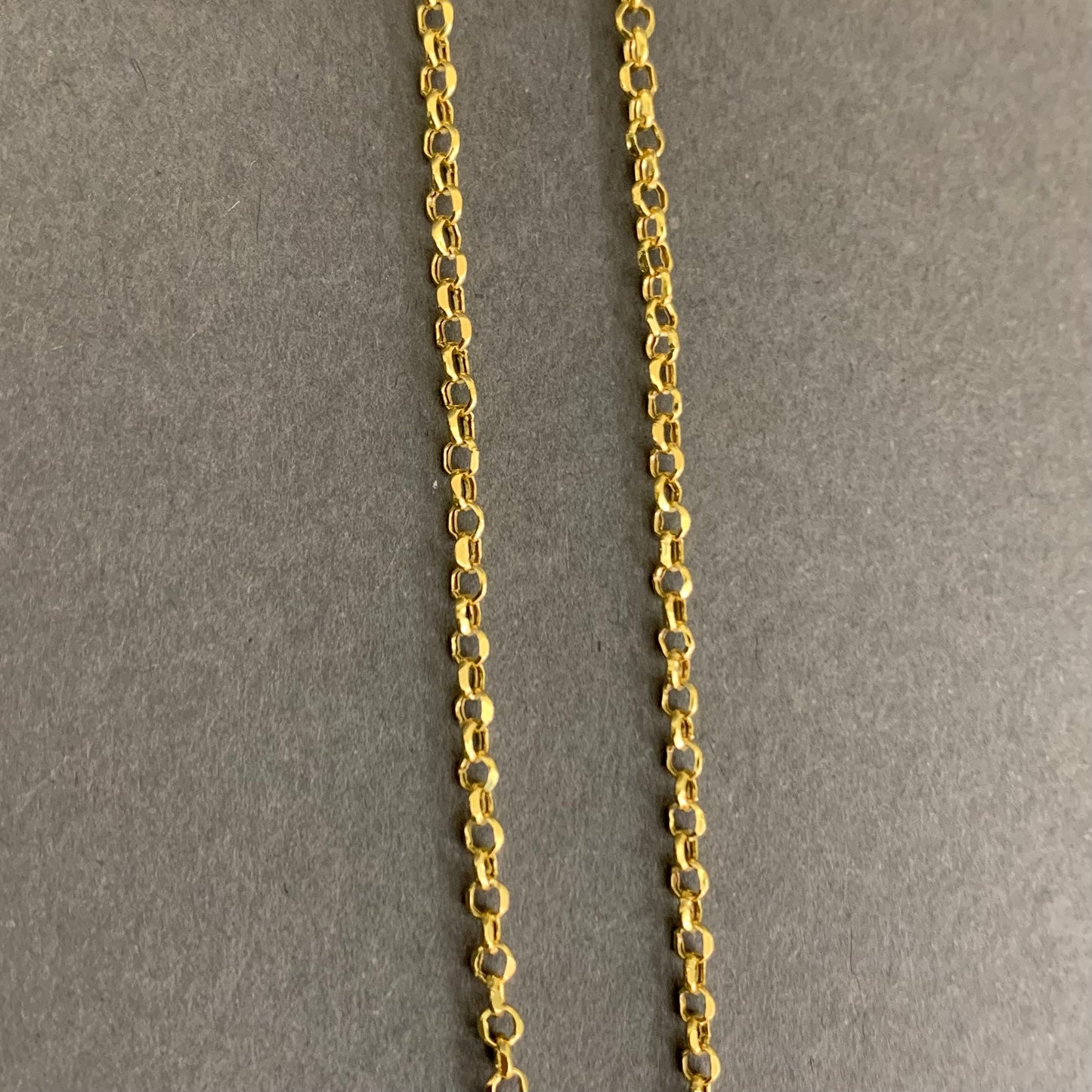 Cadena Roll On 2.26gr / 50cm / 2.3mm Oro Amarillo L750 +2 18K