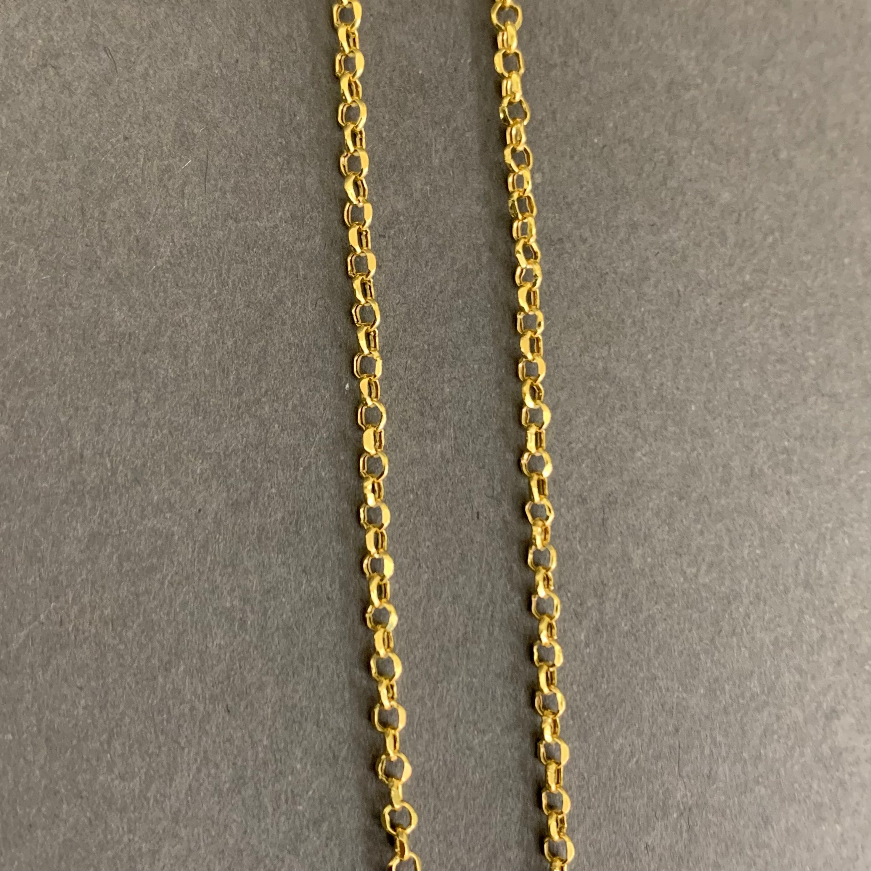 Cadena Roll On 2.01gr / 45cm / 2.3mm Oro Amarillo L750 +2 18K