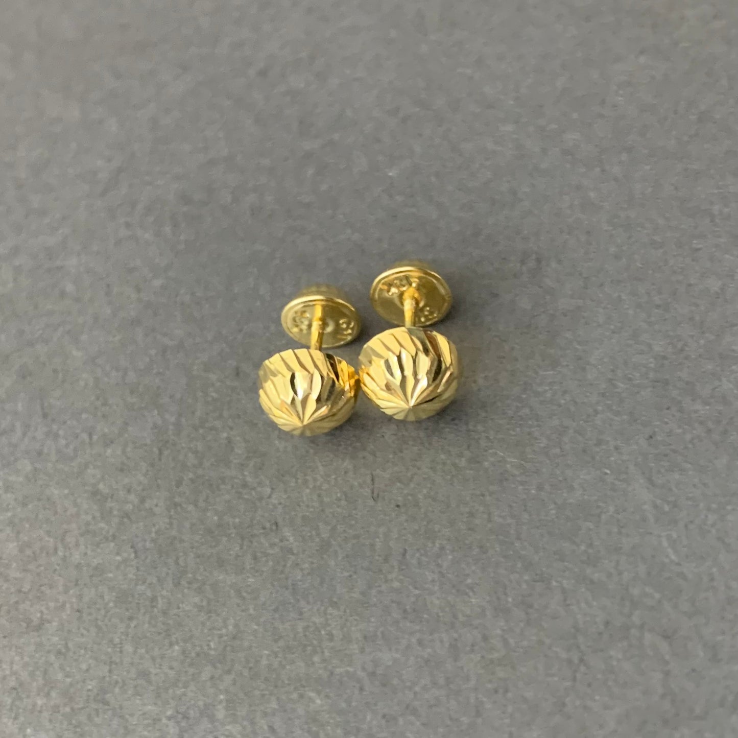 Topos Media Bola 6mm 0.64gr / Oro Amarillo L720 18K