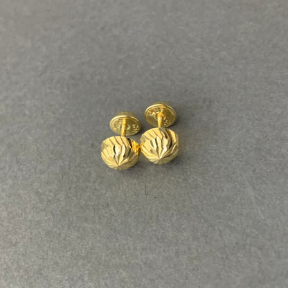 Topos Media Bola 6mm 0.64gr / Oro Amarillo L720 18K