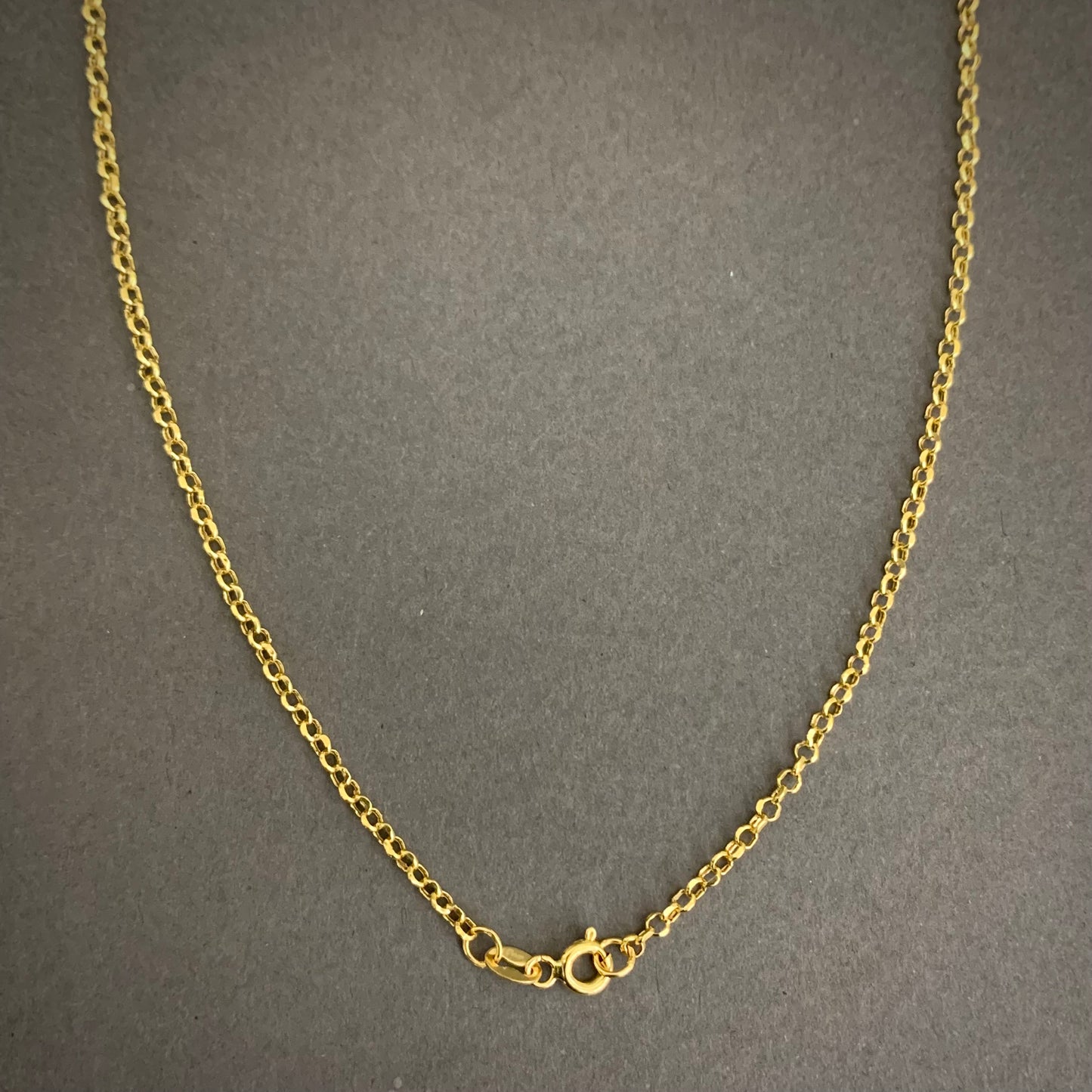 Cadena Roll On 2.01gr / 45cm / 2.3mm Oro Amarillo L750 +2 18K