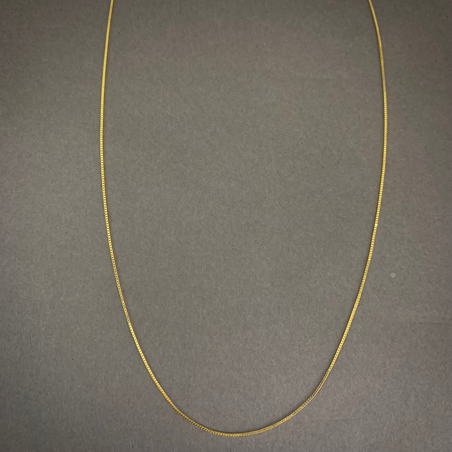 Cadena Veneciana 1.4gr / 50cm / 0.65mm Oro Amarillo L750 +1 18K