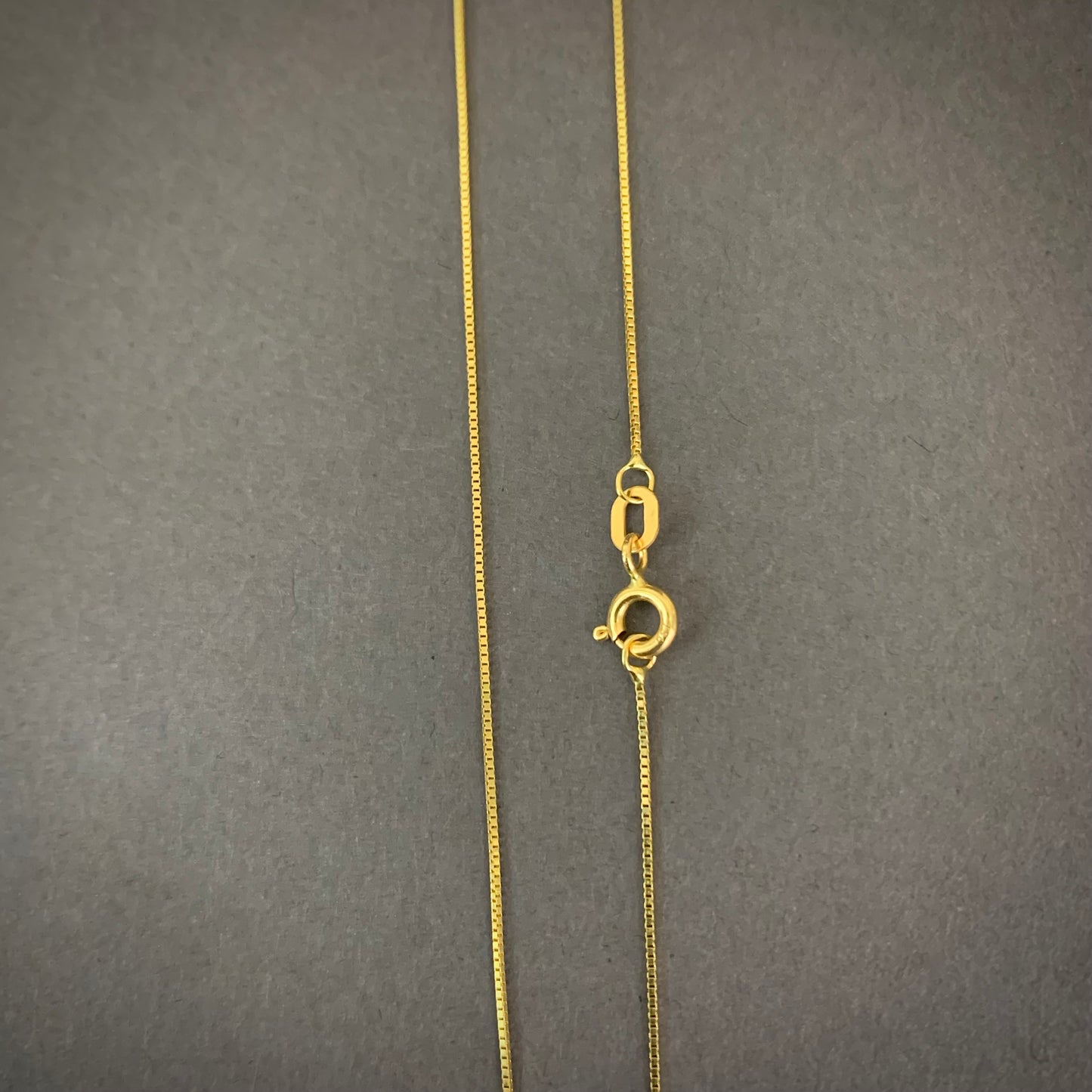 Cadena Veneciana 1.4gr / 50cm / 0.65mm Oro Amarillo L750 +1 18K