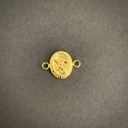 Herraje San Miguel 0.55gr / 1.6cm / Oro Amarillo L720 18K