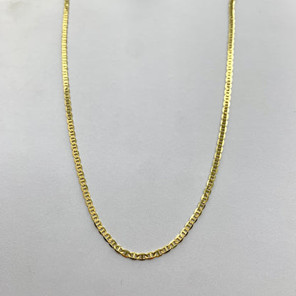Cadena Escalera 4.69Gr / 45Cm / 2.4Mm Oro Amarillo L750 +3 18K