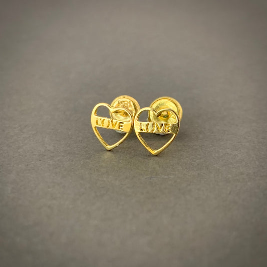 Topos Corazon Love 1.02gr / 7.5mm Oro Amarillo L720 18K