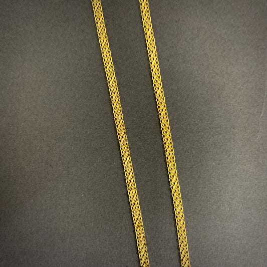 Cadena China 8.45gr / 60cm / 4.22mm Oro Amarillo L750 +0 18K