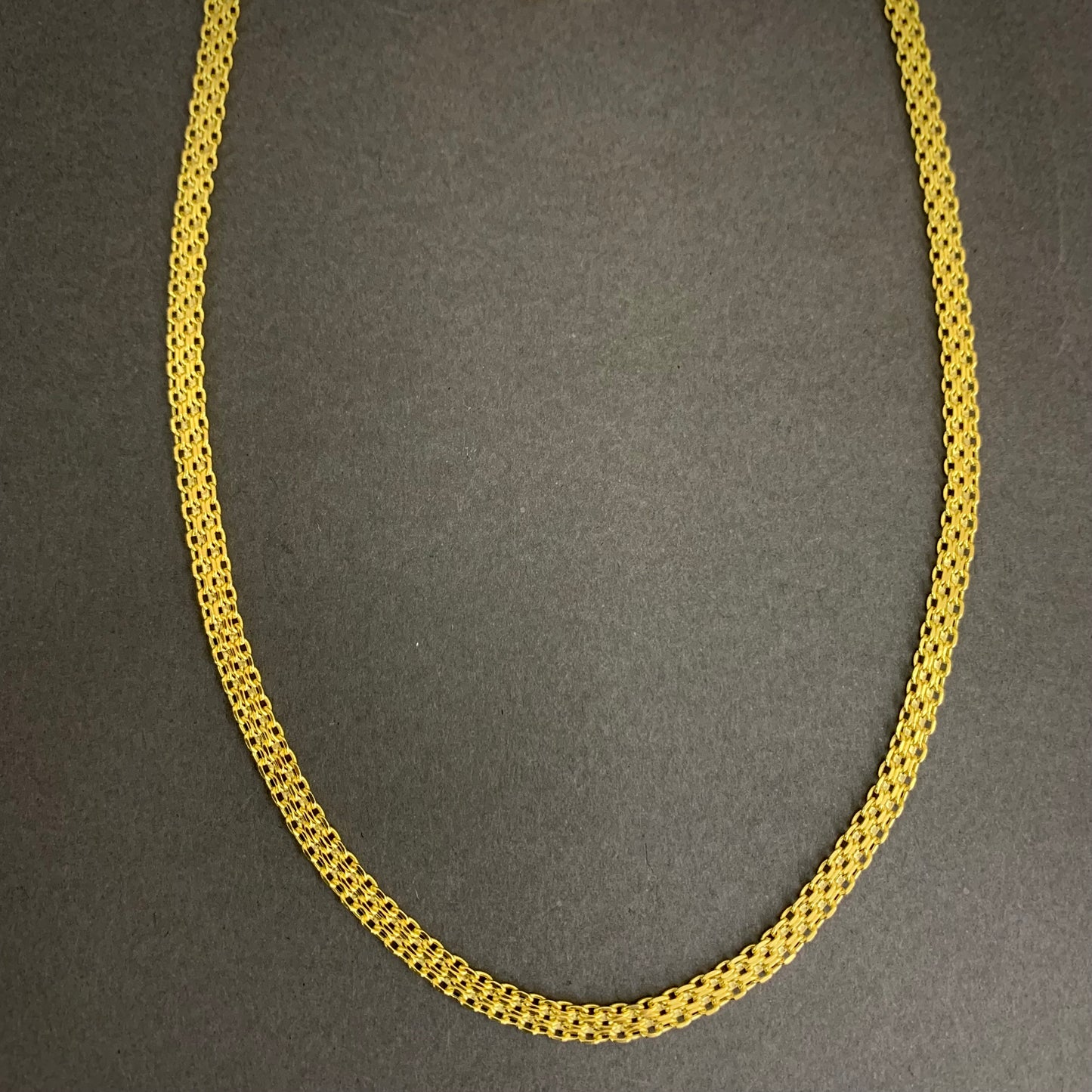 Cadena China 8.45gr / 60cm / 4.22mm Oro Amarillo L750 +0 18K