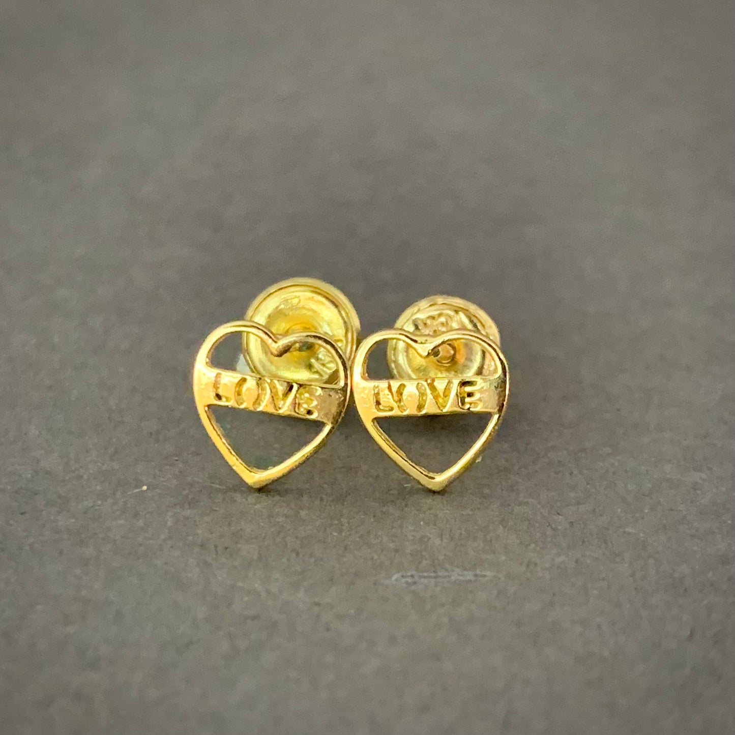 Topos Corazon Love 1.02gr / 7.5mm Oro Amarillo L720 18K