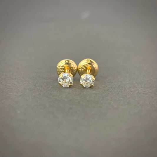 Topos Diamantes 0.51gr / 32pts Oro Amarillo L720 18K