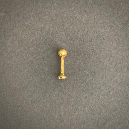 Piercing Circon 0.25gr / Oro Amarillo L720 18K