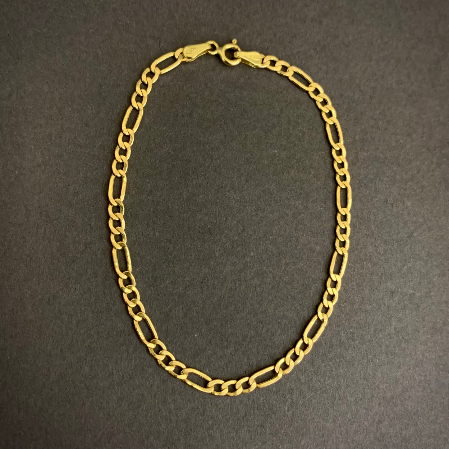 Pulso 3x1 1.68gr / 19cm / 3.4mm Oro Amarillo L750 +1 18K