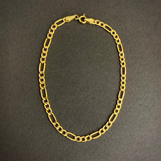 Pulso 3x1 1.68gr / 19cm / 3.4mm Oro Amarillo L750 +1 18K