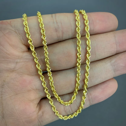 Cadena Lazo 4.5gr / 50cm / 2.75mm Oro Amarillo L750 +1 18K